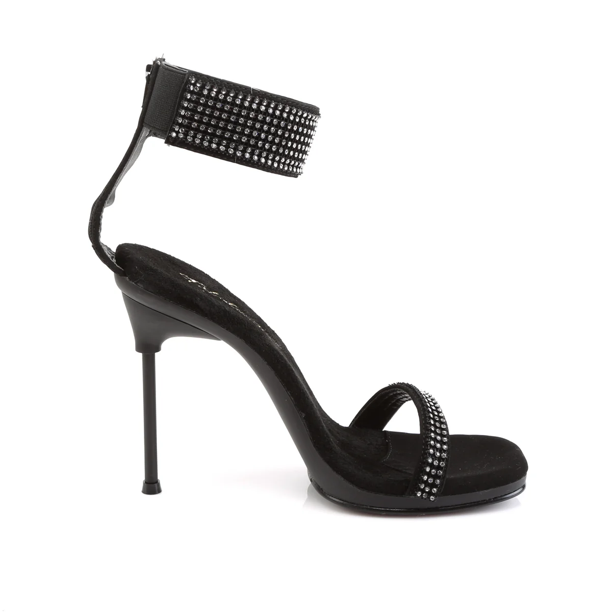 Black 4.5 Inch Elegant Shoes -  Fabulicious CHIC-40 - Image 5