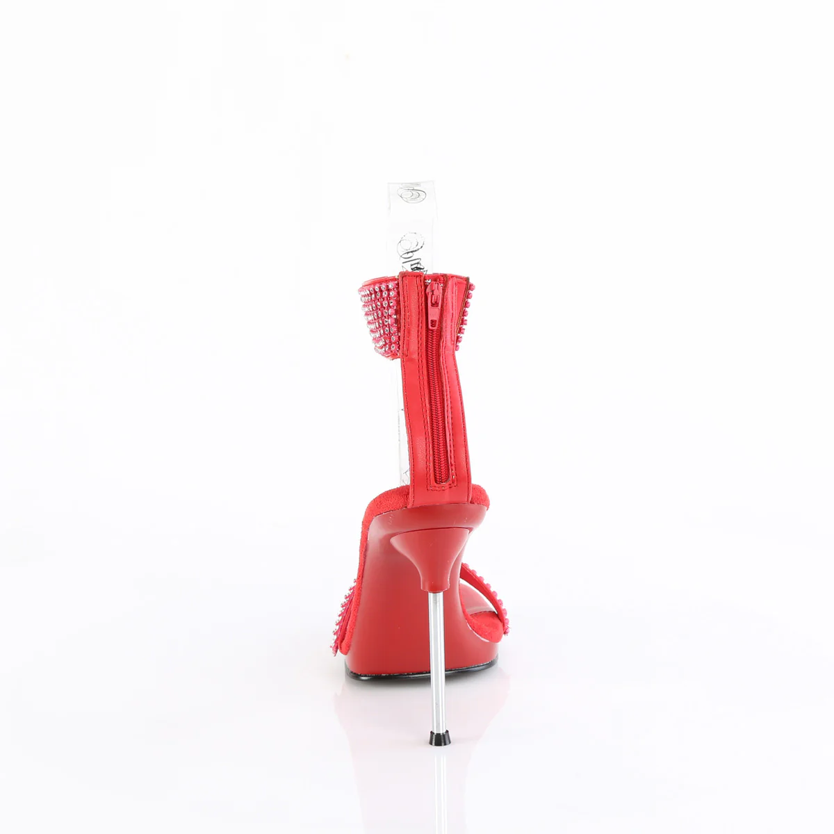 Red 4.5 Inch Elegant Shoes -  Fabulicious CHIC-40 - Image 4