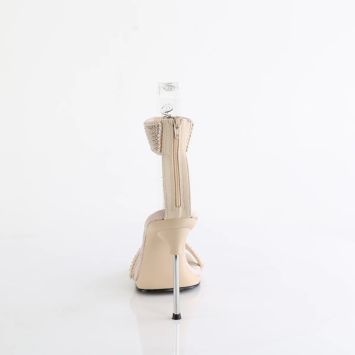 Tan 4.5 Inch Elegant Shoes - Fabulicious CHIC-40 - Image 4