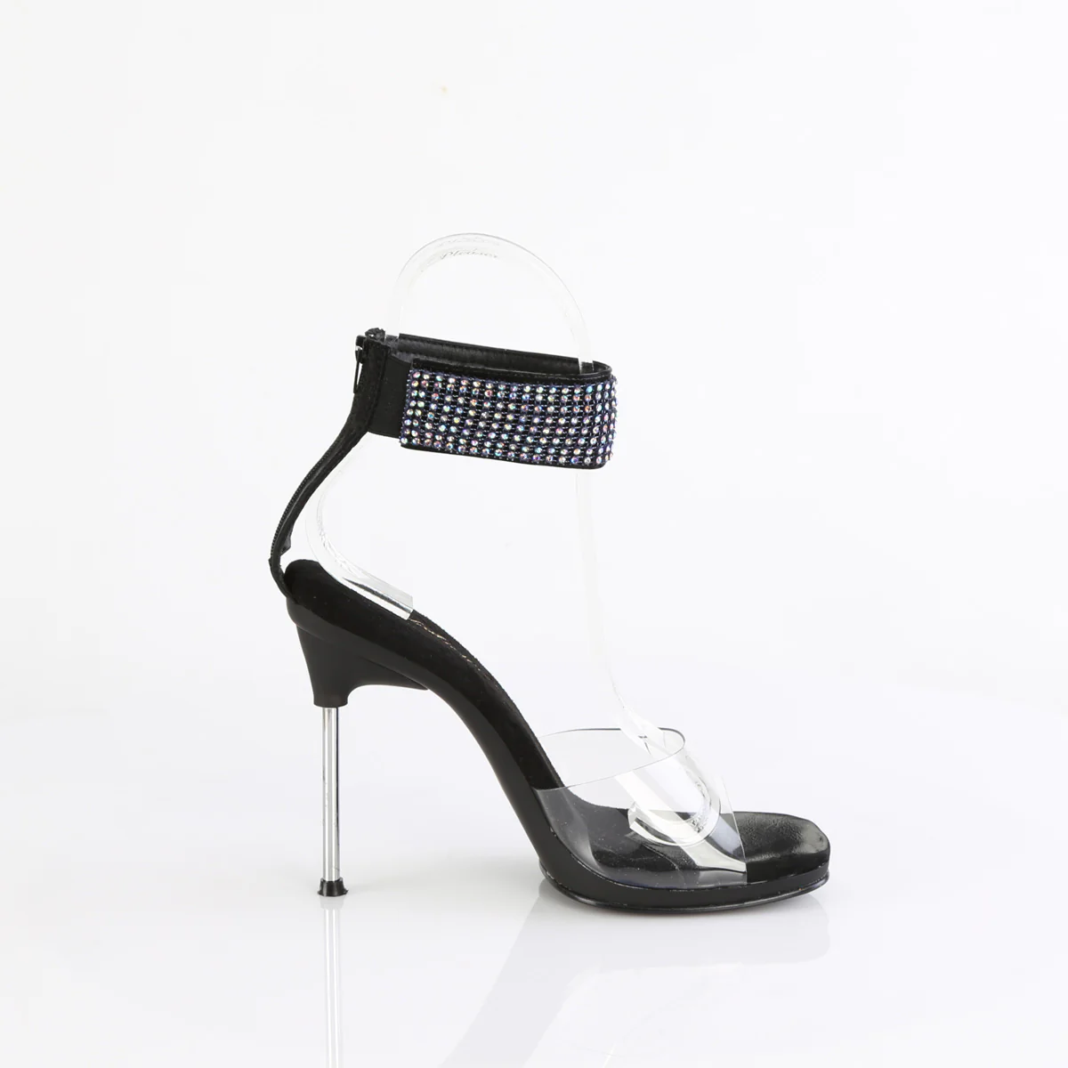 Black 4.5 Inch Elegant Shoes - Fabulicious CHIC-42 - Image 5