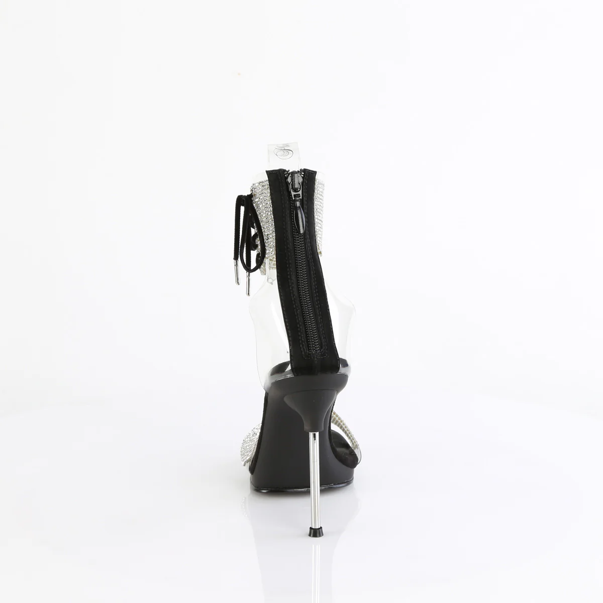 Black 4.5 Inch Elegant Shoes -  Fabulicious CHIC-47 - Image 4