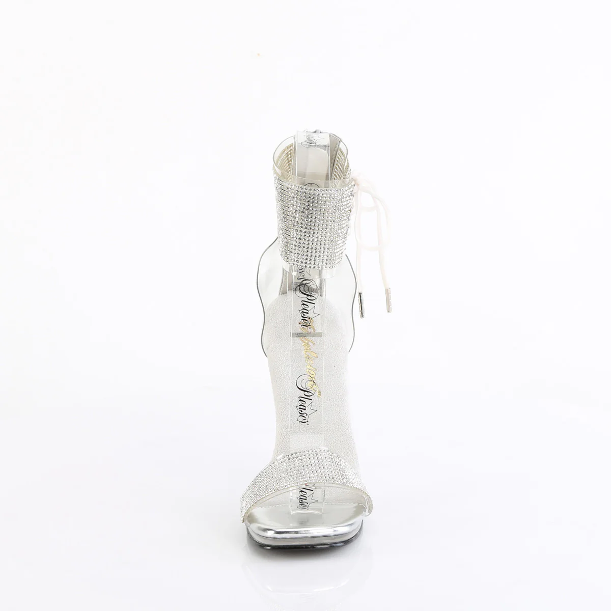 Clear 4.5 Inch Elegant Shoes - Fabulicious CHIC-47 - Image 2