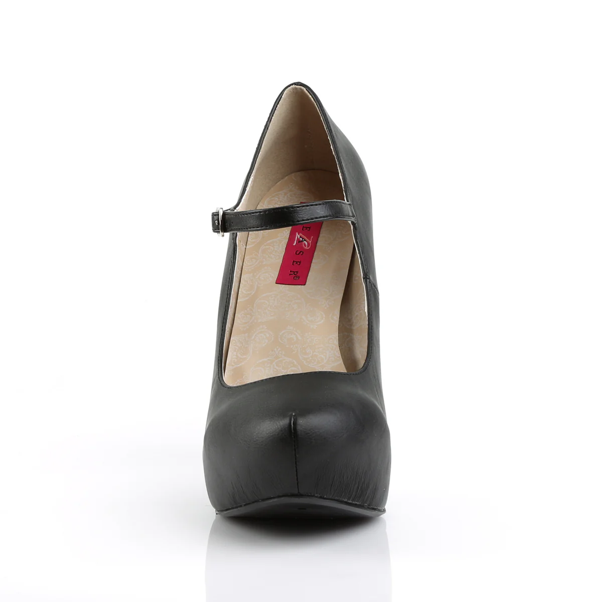 Black 5.3 Inch Erotic Platform Shoes - Pleaser Pink Label CHLOE-02 - Image 2