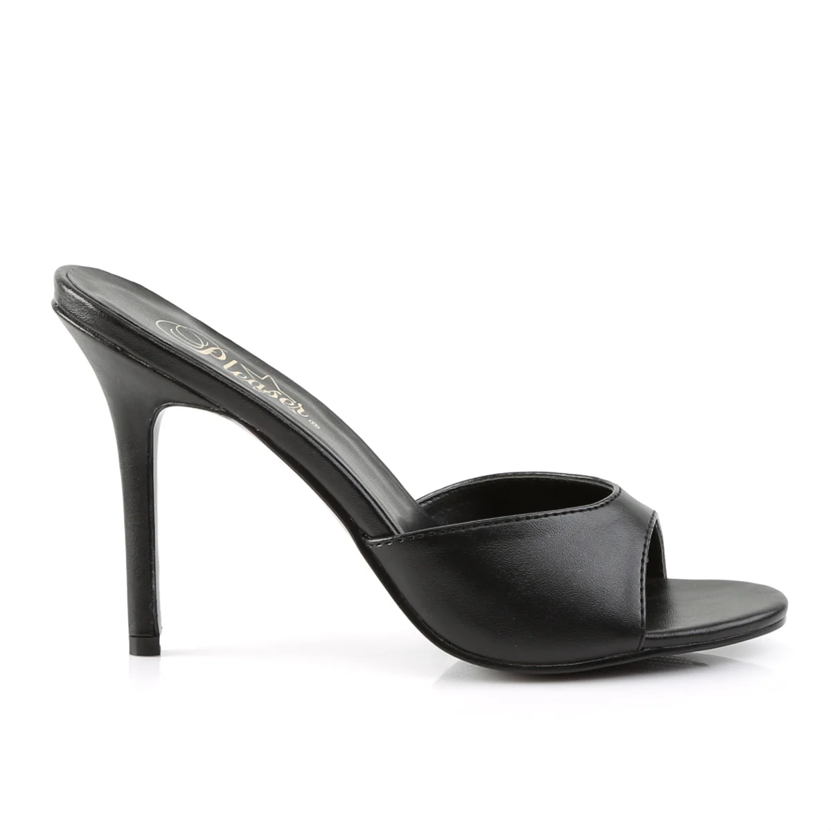 Black 4 Inch Hot Sexy Shoes -  Pleaser CLASSIQUE-01 - Image 5