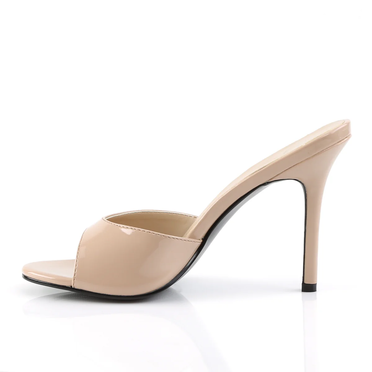Nude 4 Inch Elegant High Heels - Pleaser CLASSIQUE-01 - Image 3