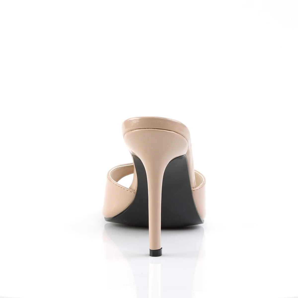 Nude 4 Inch Elegant High Heels - Pleaser CLASSIQUE-01 - Image 4