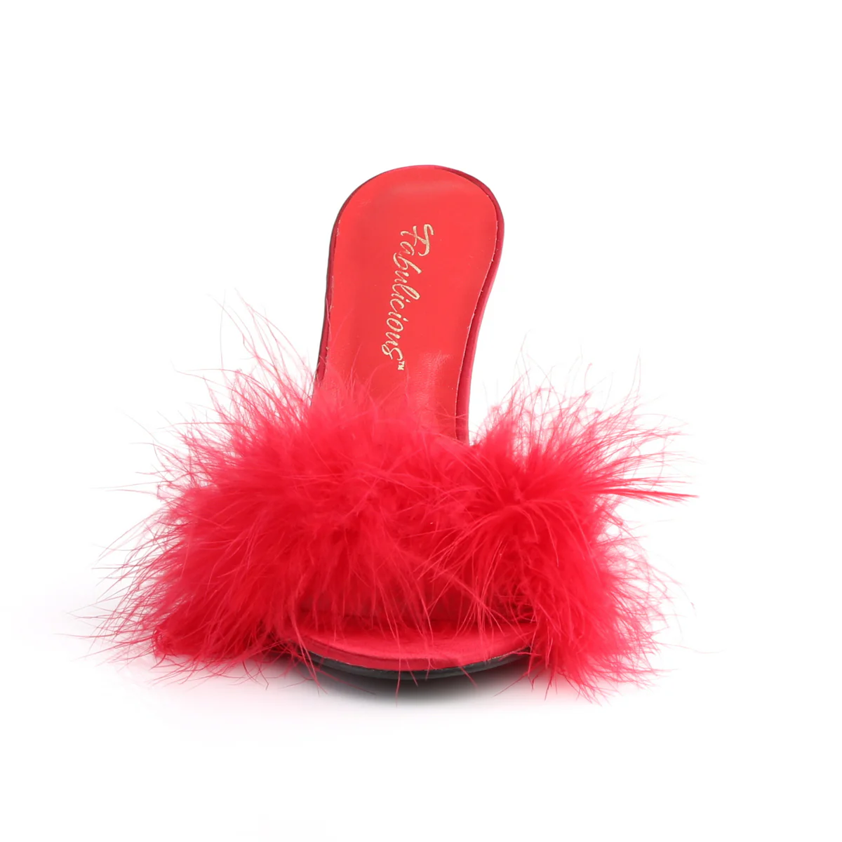 Red 4 Inch Sexy Shoes - Fabulicious CLASSIQUE-01F - Image 2