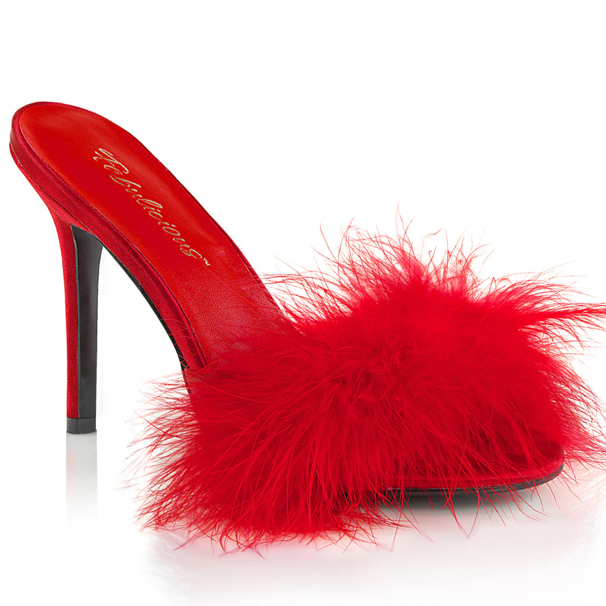 Red 4 Inch Sexy Shoes - Fabulicious CLASSIQUE-01F - Image 6