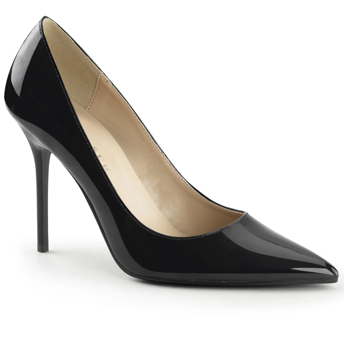 Black 4 Inch Sultry High Heels -  Pleaser CLASSIQUE-20