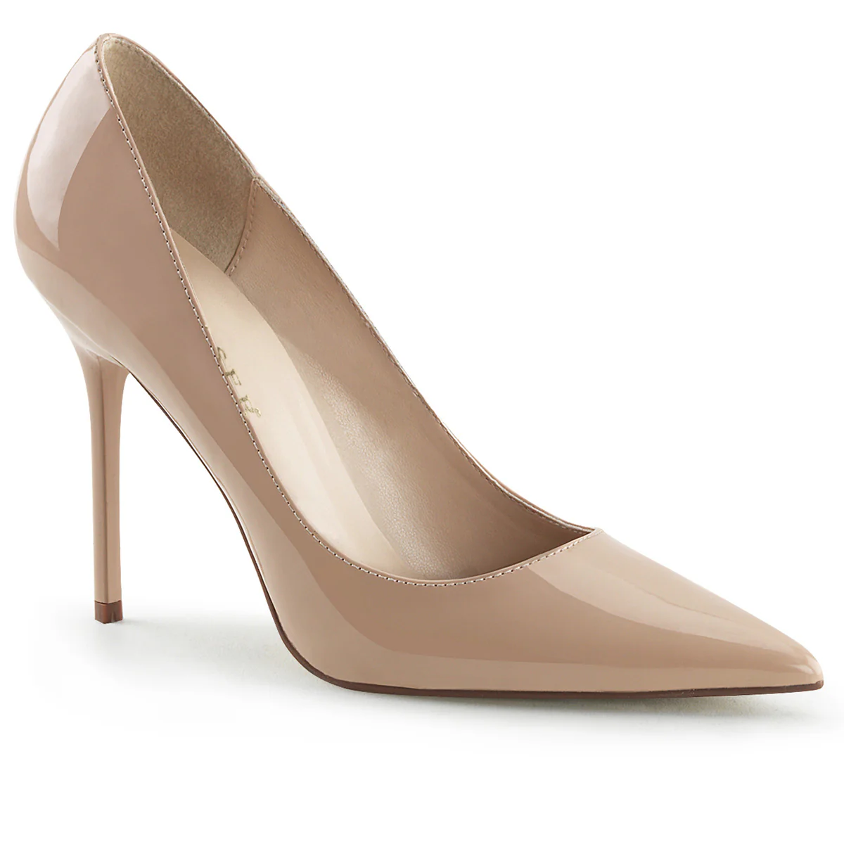 Nude 4 Inch Submissive Bedroom Heels - Pleaser CLASSIQUE-20 - Image 6
