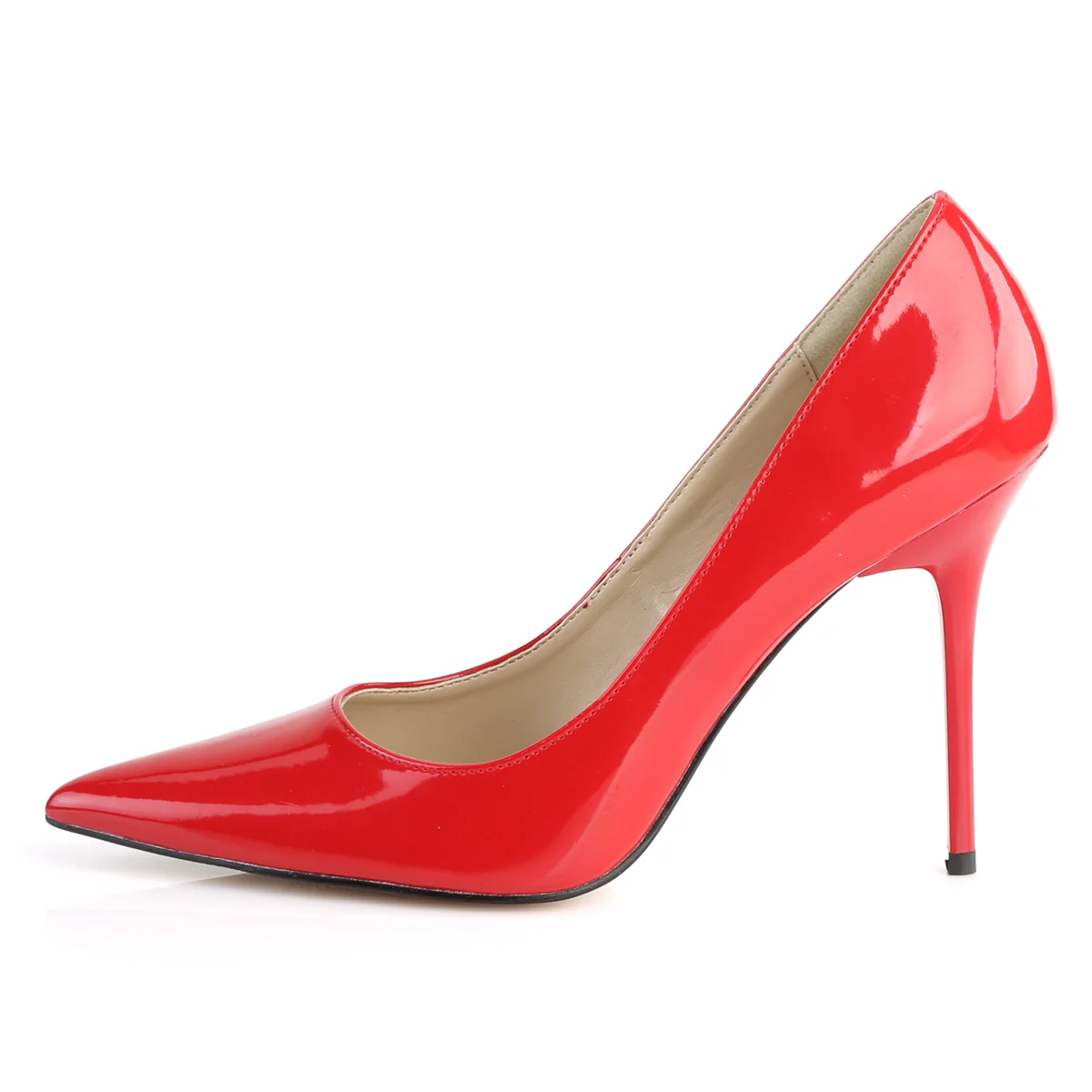 Red 4 Inch Provocative Sexy Shoes - Pleaser CLASSIQUE-20 - Image 3