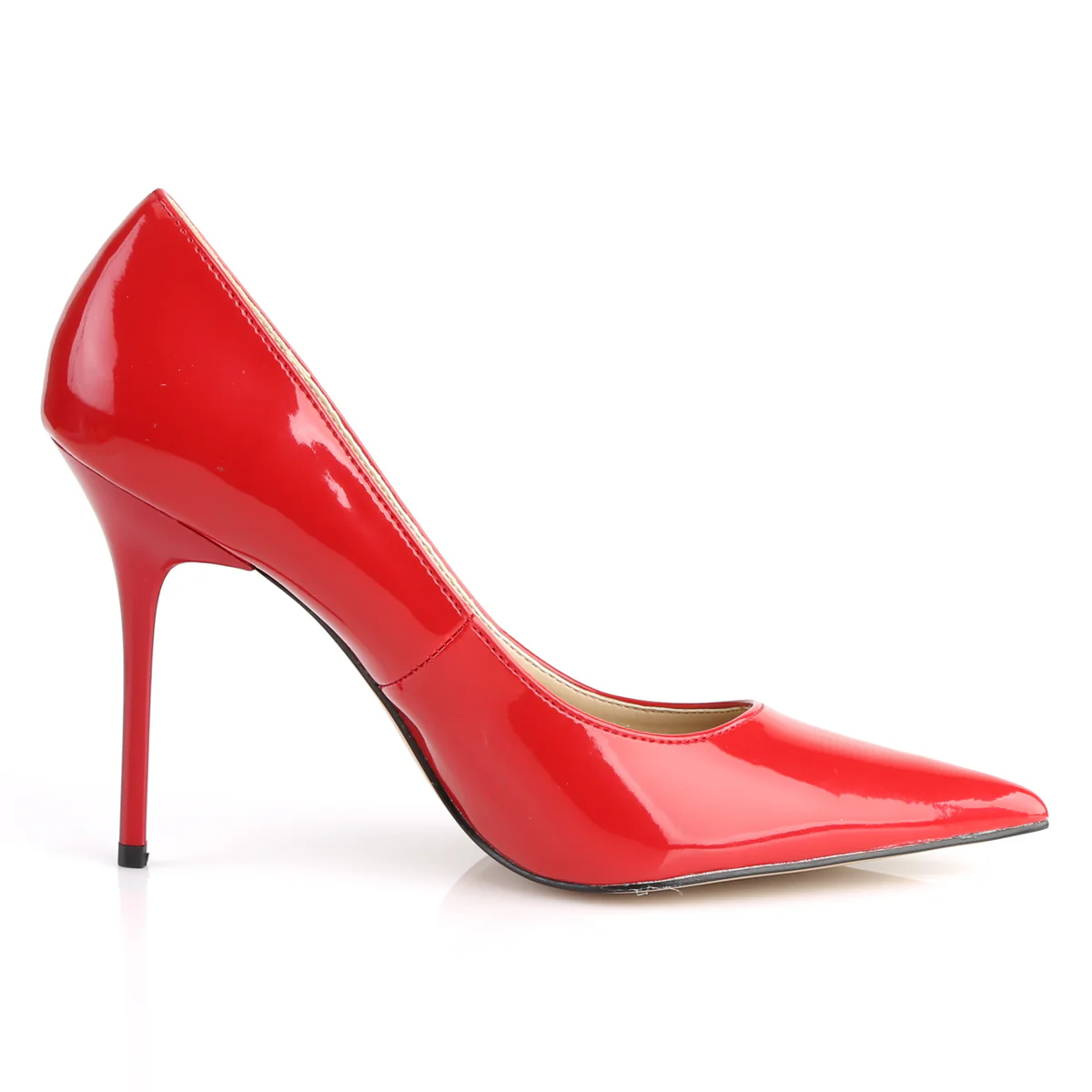 Red 4 Inch Provocative Sexy Shoes - Pleaser CLASSIQUE-20 - Image 5