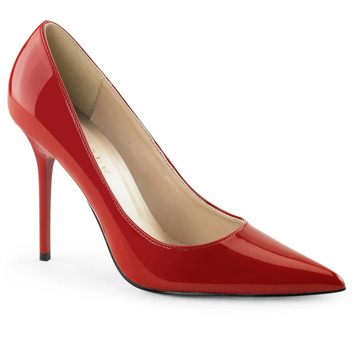 Red 4 Inch Provocative Sexy Shoes - Pleaser CLASSIQUE-20 - Image 6
