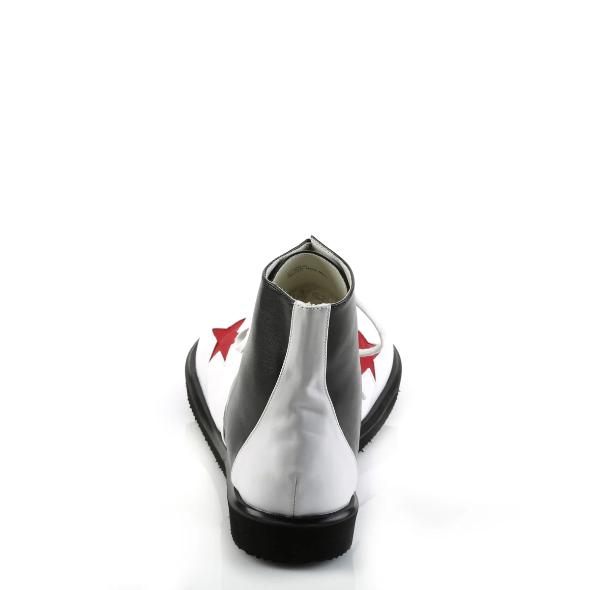 CLOWN-02 Funtasma Blk-Wht Pu Shoes - Image 4