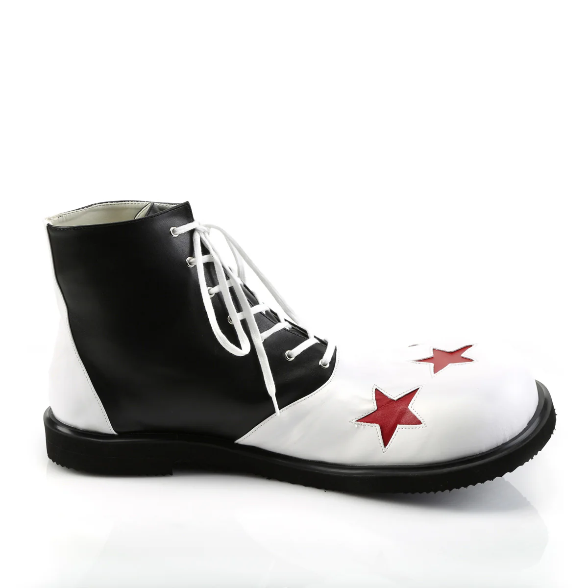 CLOWN-02 Funtasma Blk-Wht Pu Shoes - Image 5