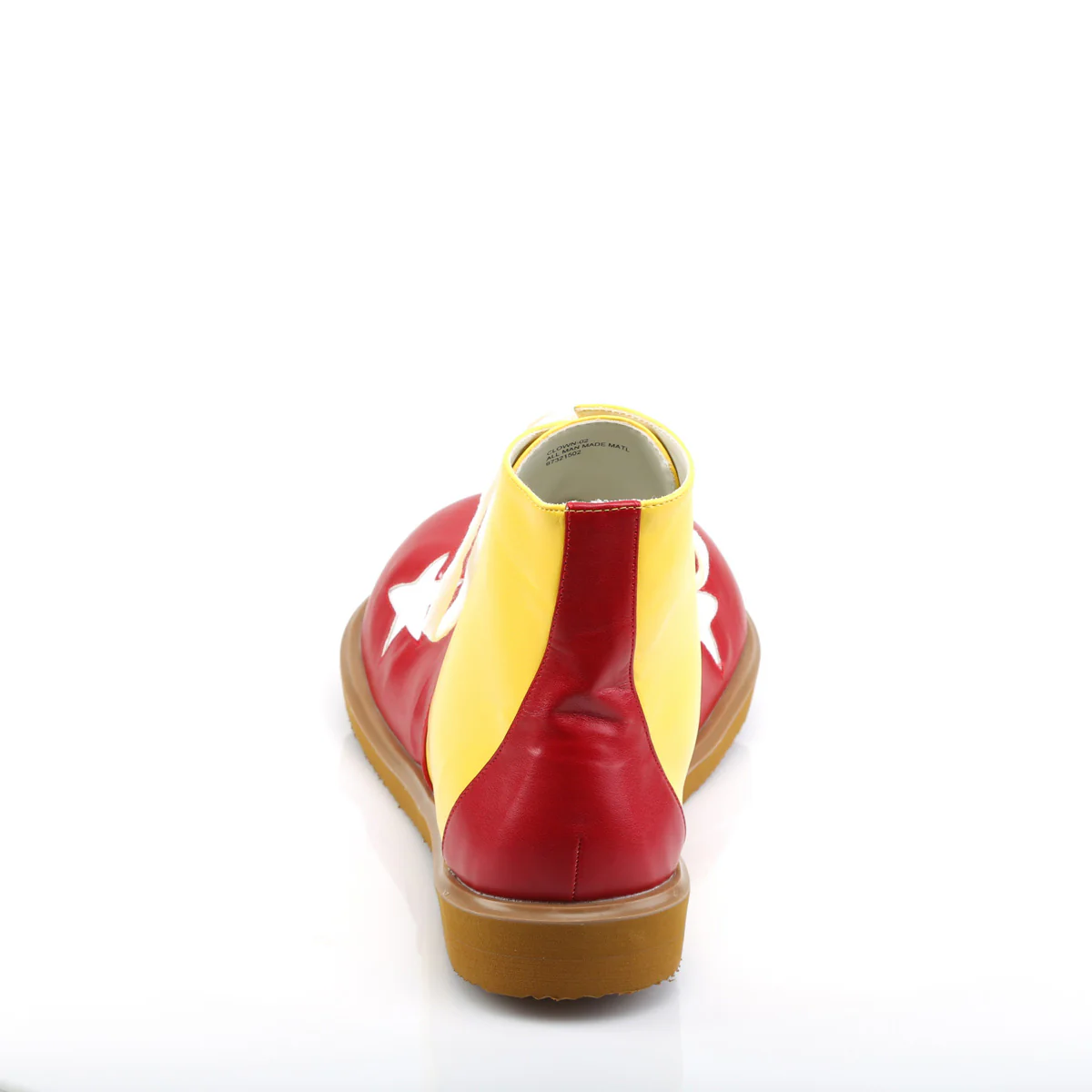 CLOWN-02 Funtasma Yellow-Red Pu Shoes - Image 4