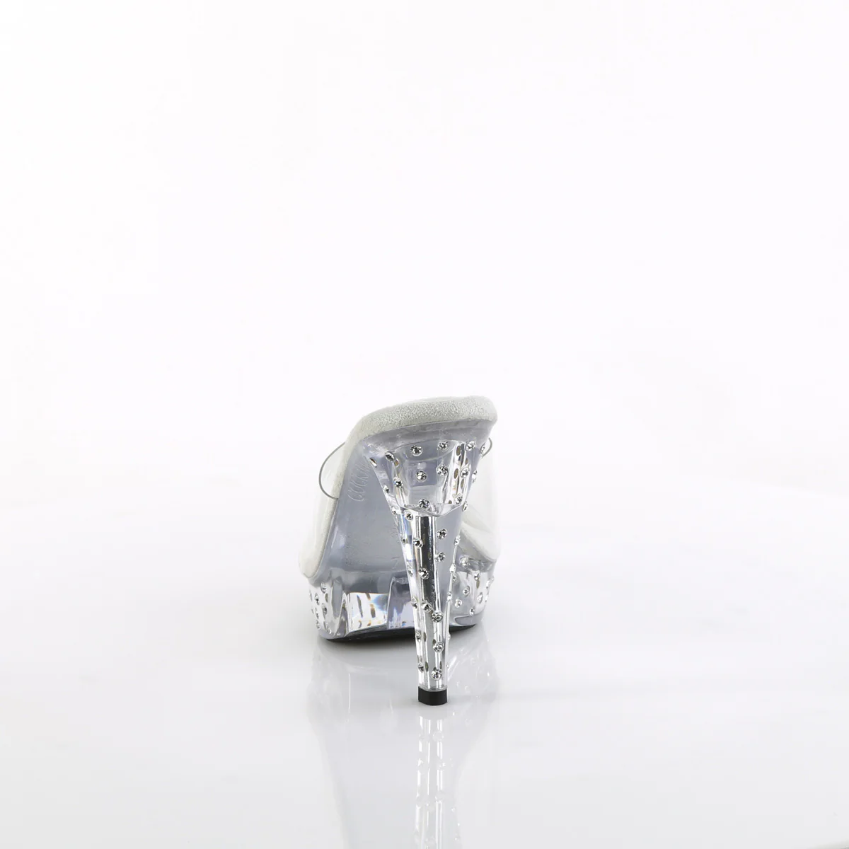 Clear 5 Inch Posing Shoes - Fabulicious COCKTAIL-501SDT - Image 4