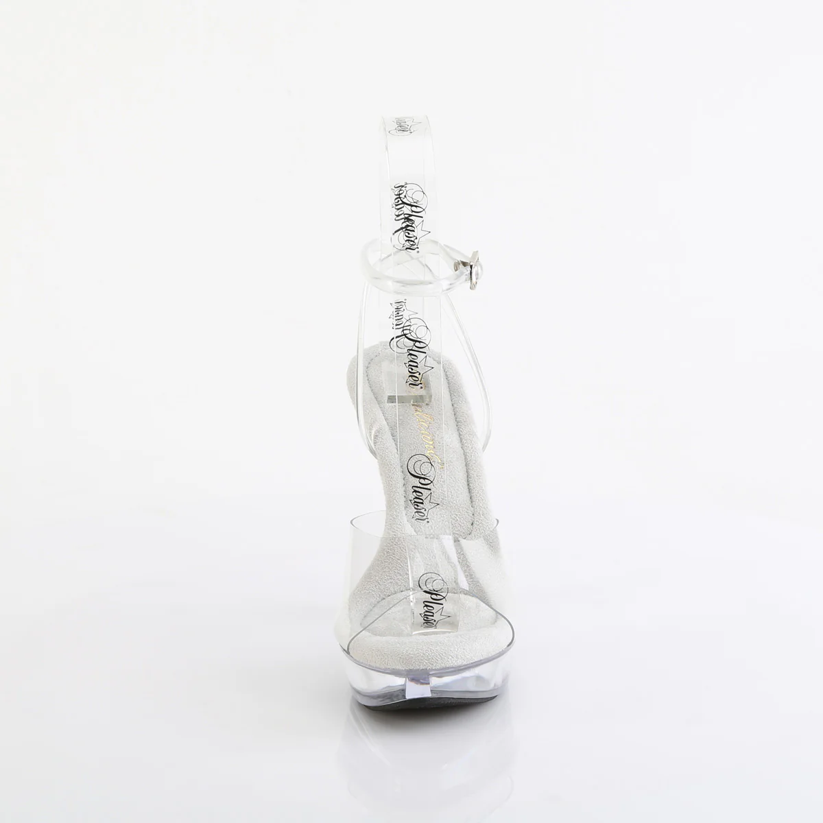 Clear 5 Inch Posing Shoes -  Fabulicious COCKTAIL-506 - Image 2