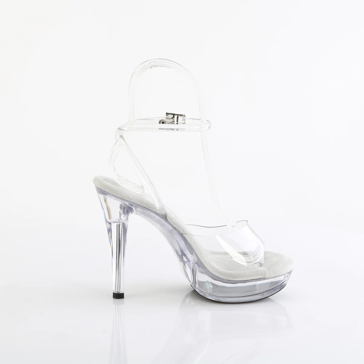 Clear 5 Inch Posing Shoes -  Fabulicious COCKTAIL-506 - Image 5