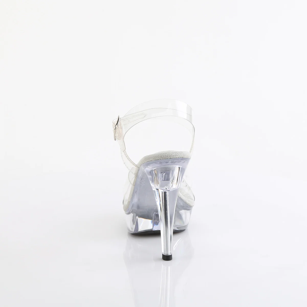 Clear 5 Inch Posing Shoes - Fabulicious COCKTAIL-507 - Image 4