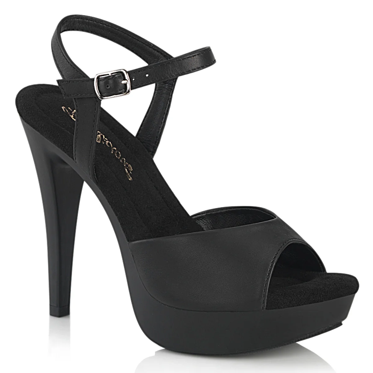 Black 5 Inch Fetish Shoes -  Fabulicious COCKTAIL-509