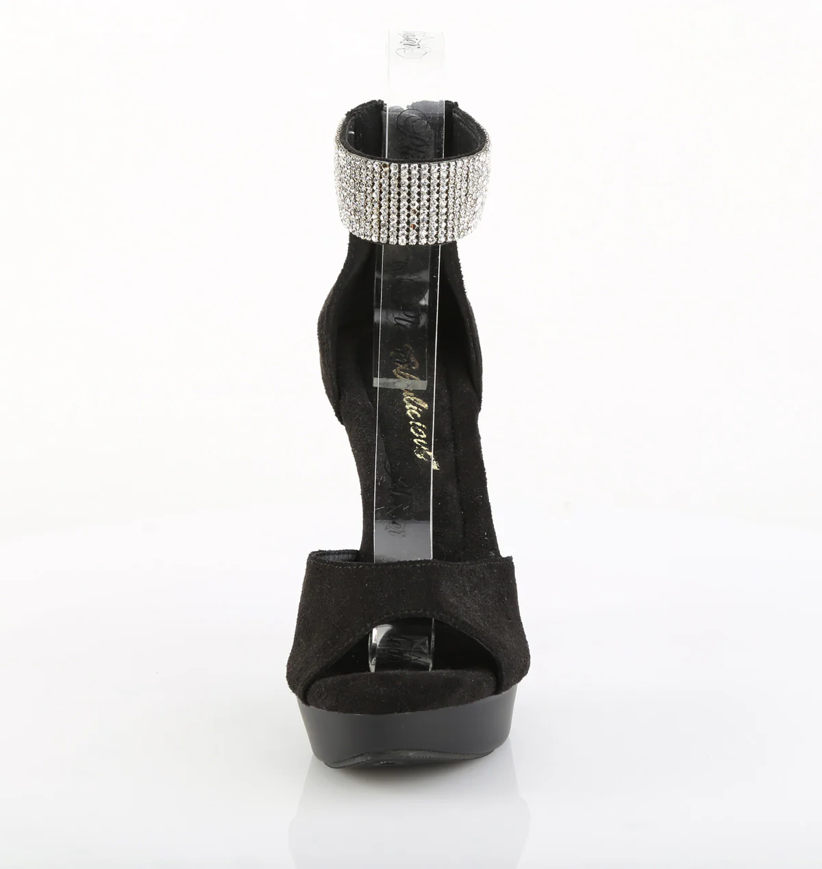 Black 5 Inch Fetish Shoes - Fabulicious COCKTAIL-525 - Image 2