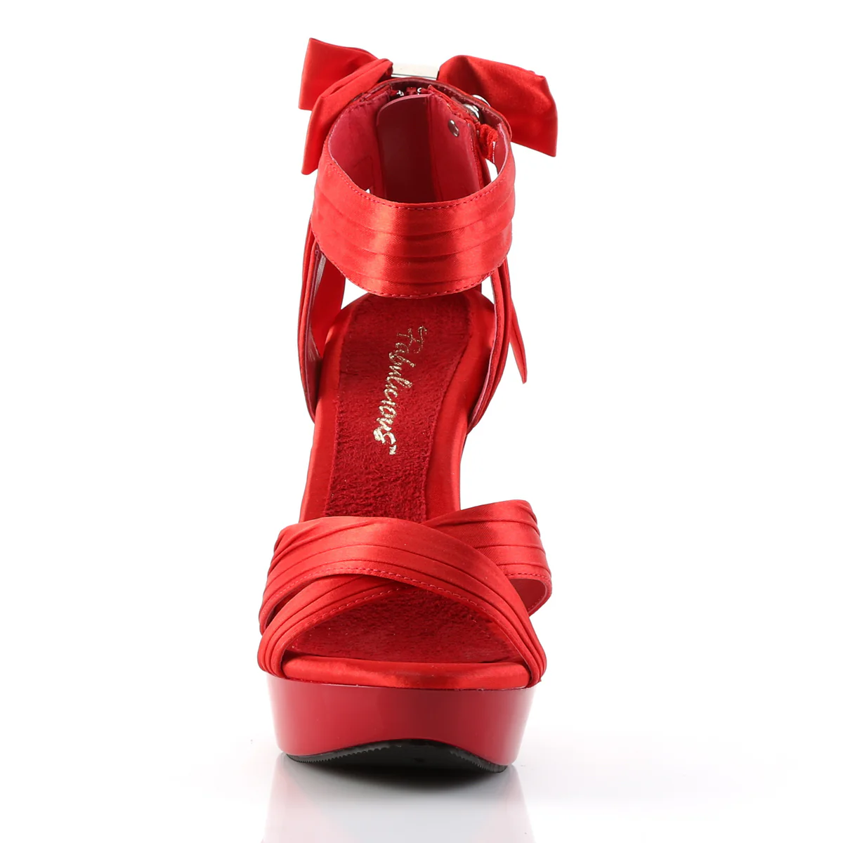 Red 5 Inch Fetish Shoes -  Fabulicious COCKTAIL-568 - Image 2