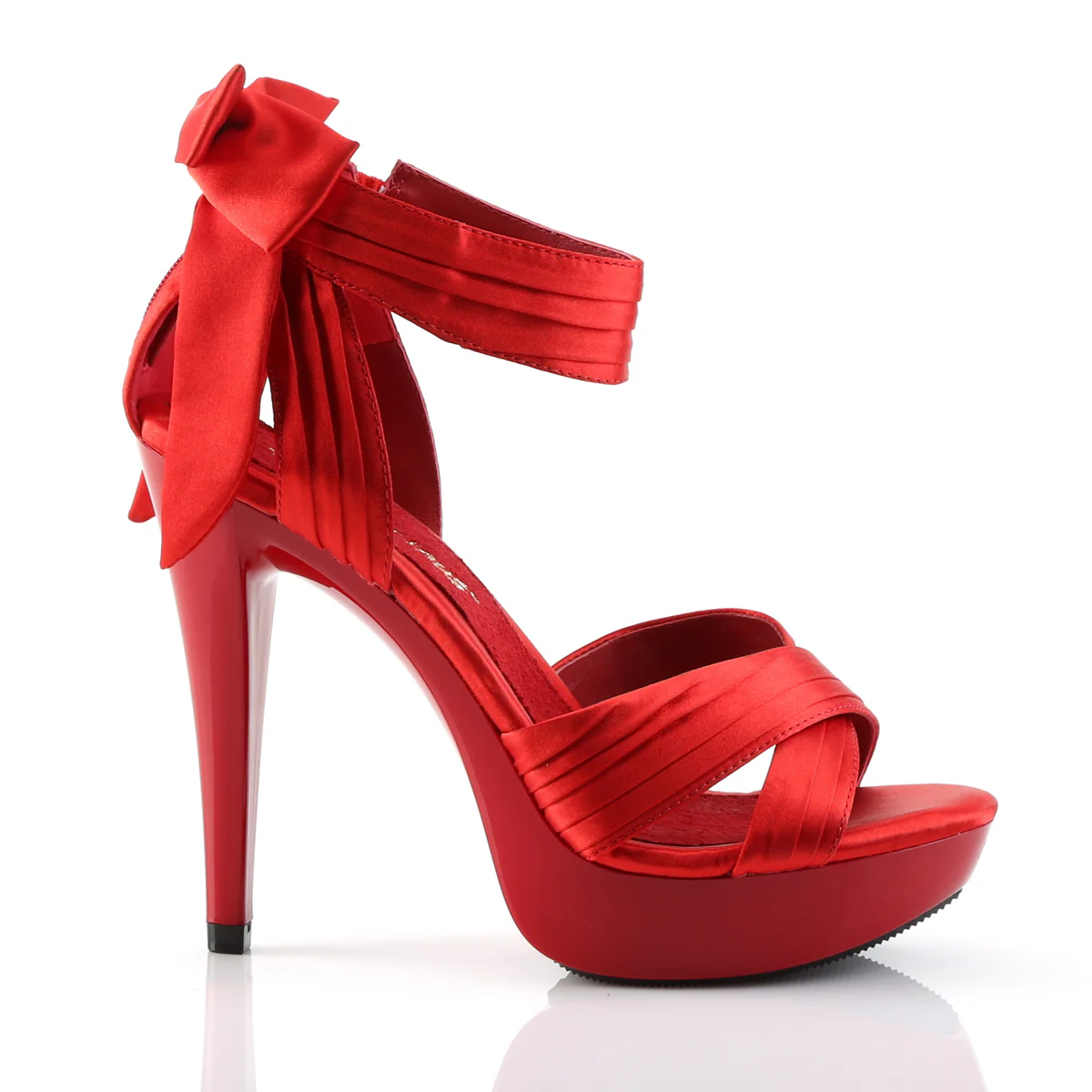 Red 5 Inch Fetish Shoes -  Fabulicious COCKTAIL-568 - Image 5