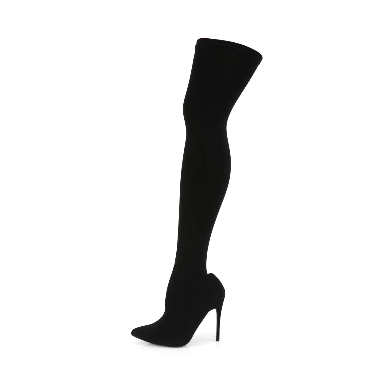 Black 5 Inch Dominant Thigh Boots' -  Pleaser COURTLY-3005 - Image 3