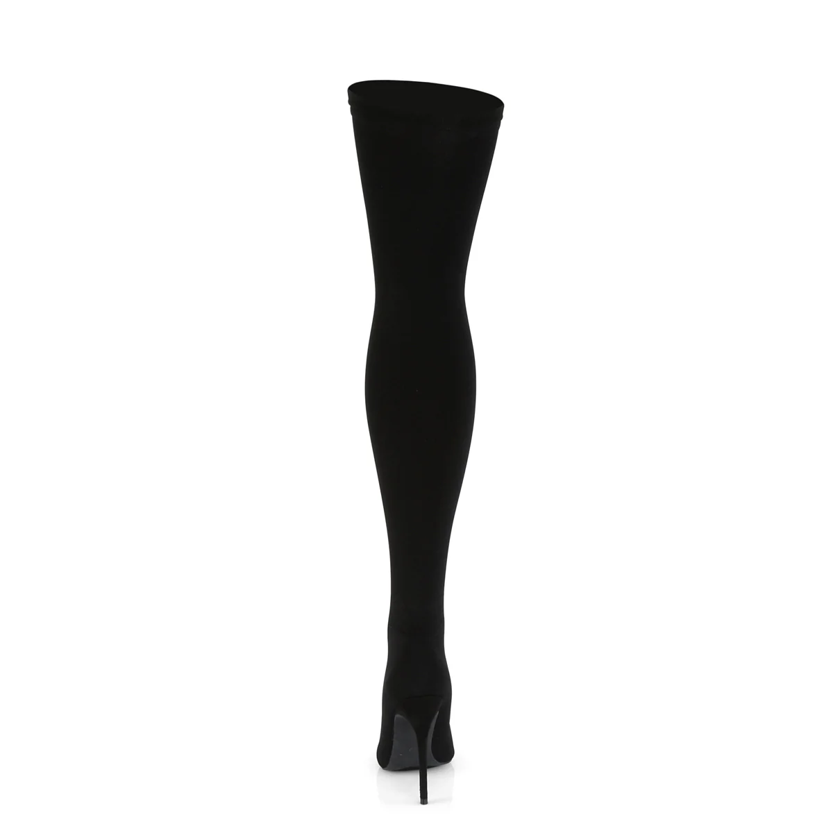 Black 5 Inch Dominant Thigh Boots' -  Pleaser COURTLY-3005 - Image 4