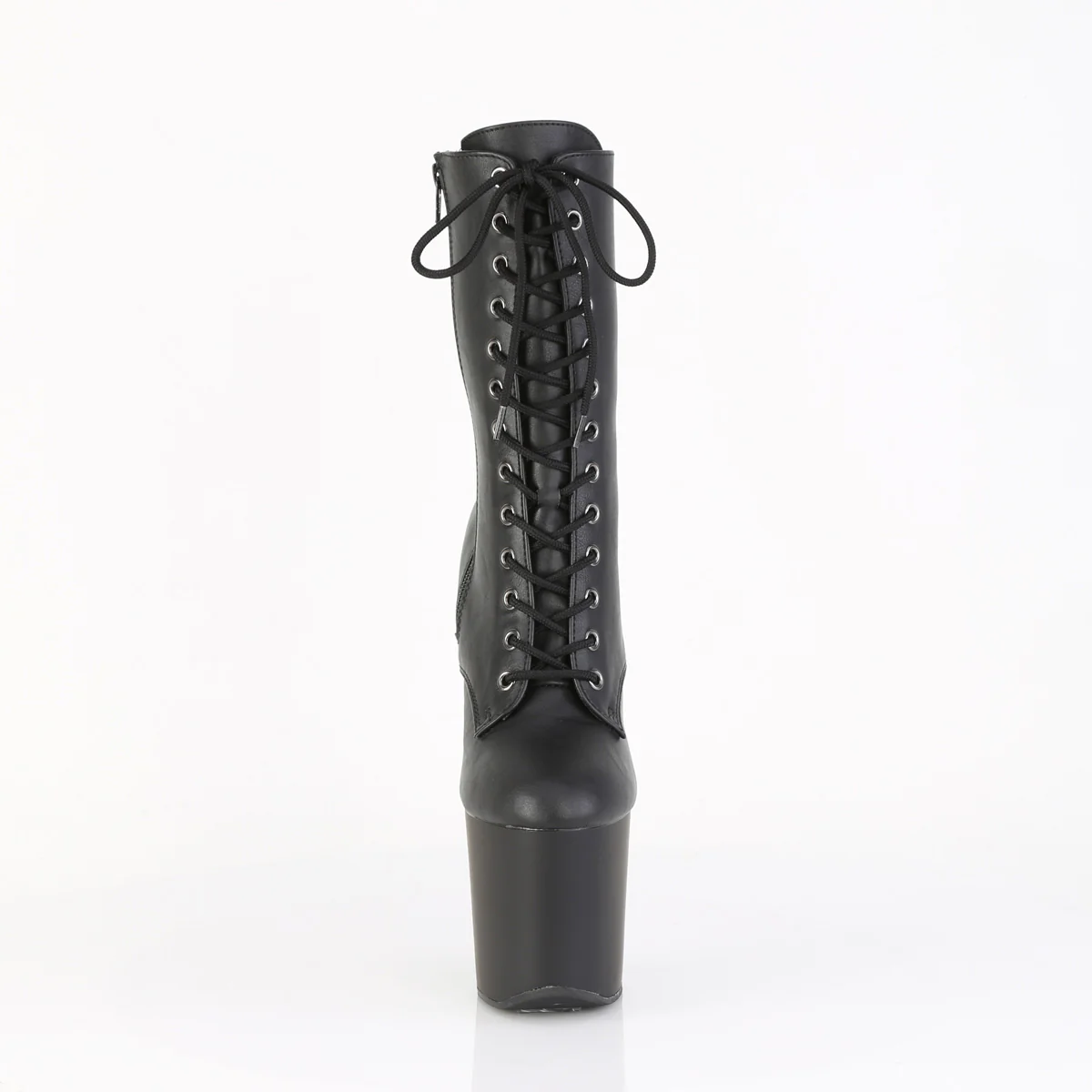 Black 8 Inch Strippers Ankle Boots - Pleaser CRAZE-1040 - Image 2