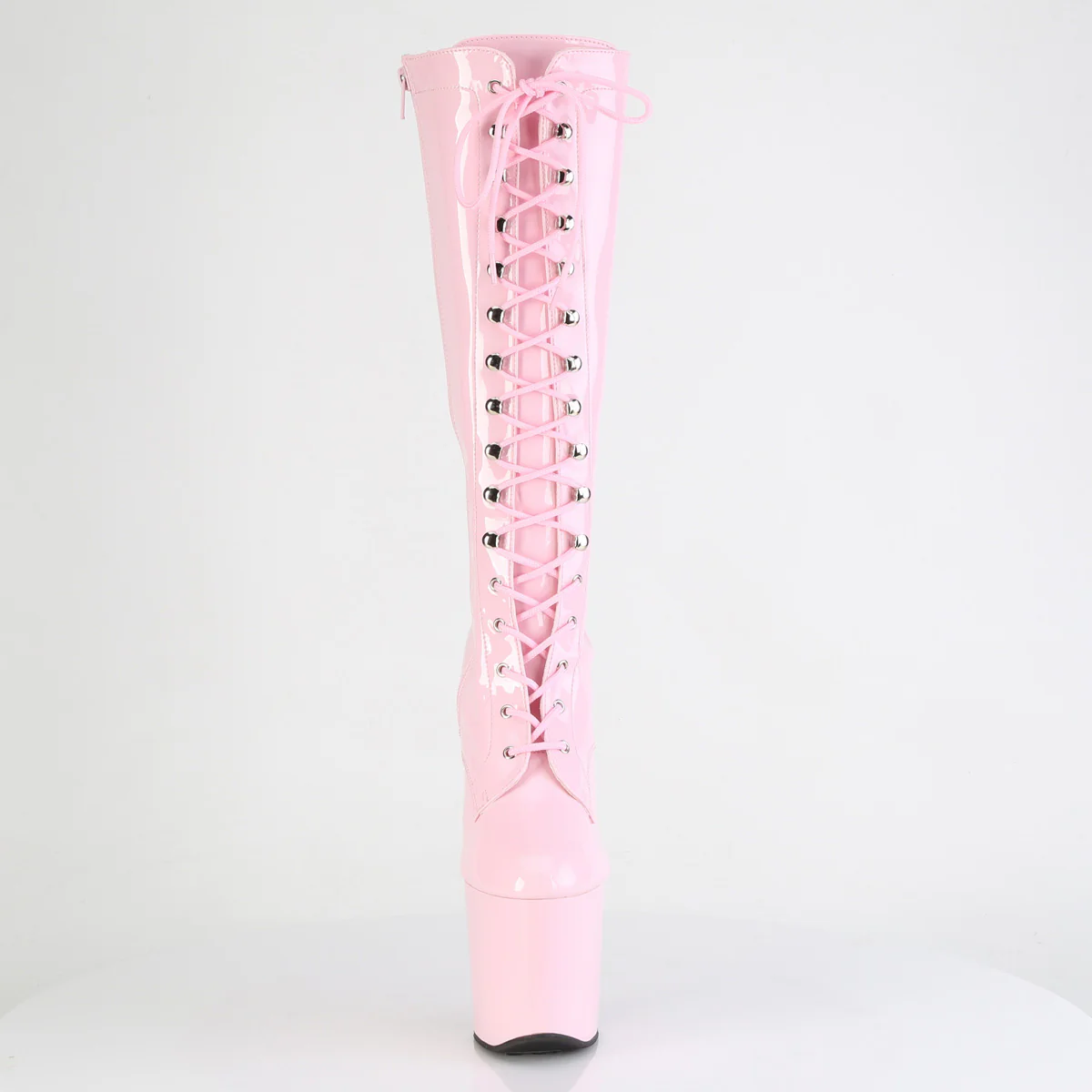 Baby Pink 8 Inch Exotic Dancer Knee High - Pleaser CRAZE-2023 - Image 2