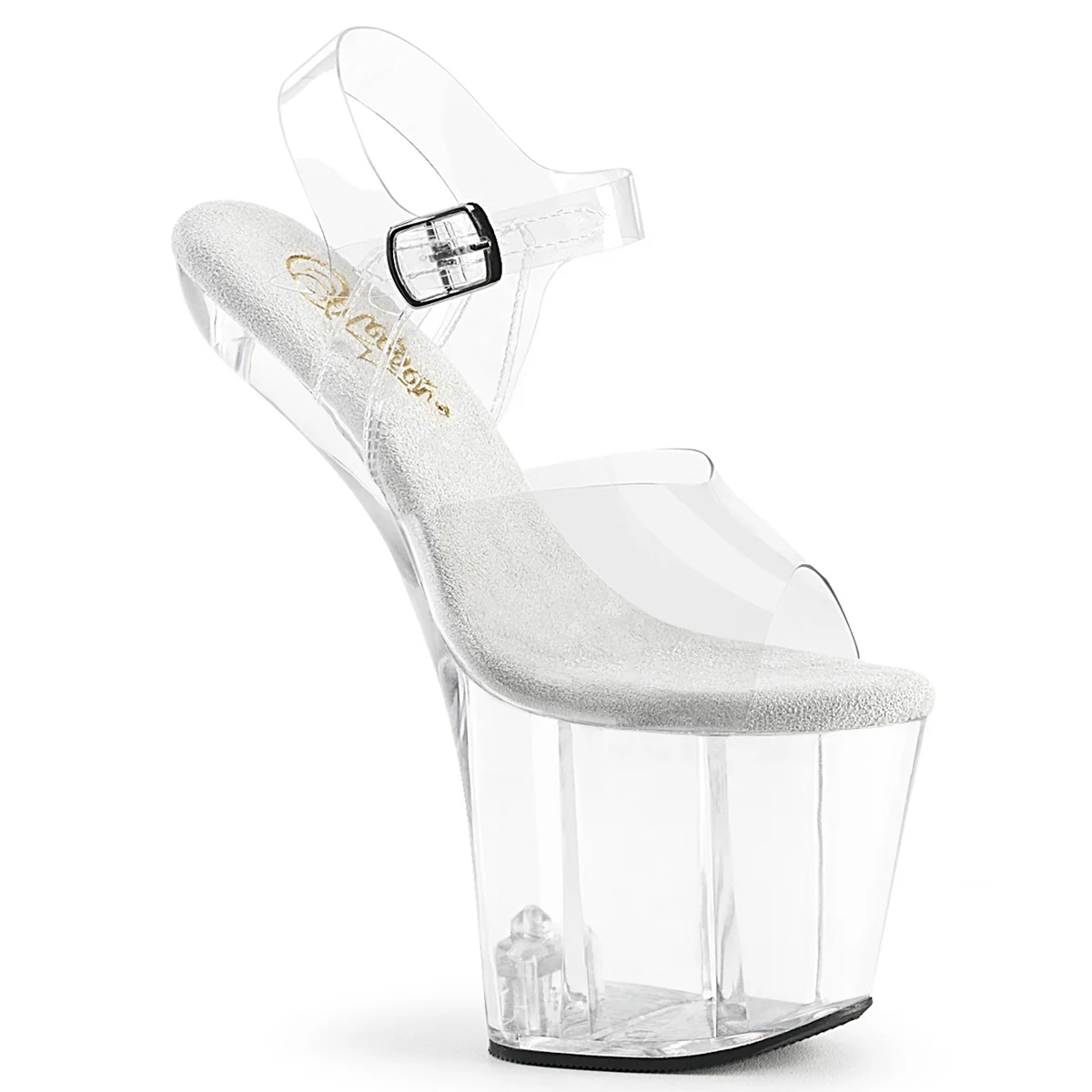 Clear 8 Inch Exotic Dance Platform Shoes - Pleaser CRAZE-808