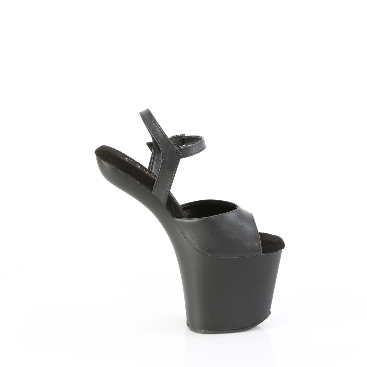 Black 8 Inch Pole Dancer Platform Shoes -  Pleaser CRAZE-809 - Image 5