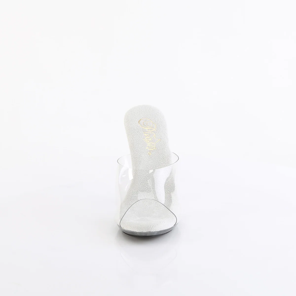 Clear 4.5 Inch Posing Shoes - Fabulicious CUPID-401 - Image 2