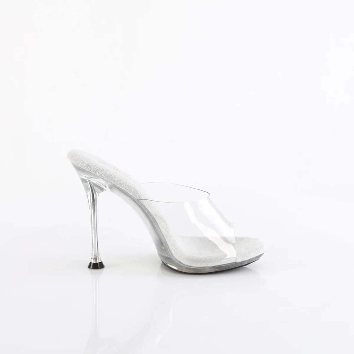 Clear 4.5 Inch Posing Shoes - Fabulicious CUPID-401 - Image 5
