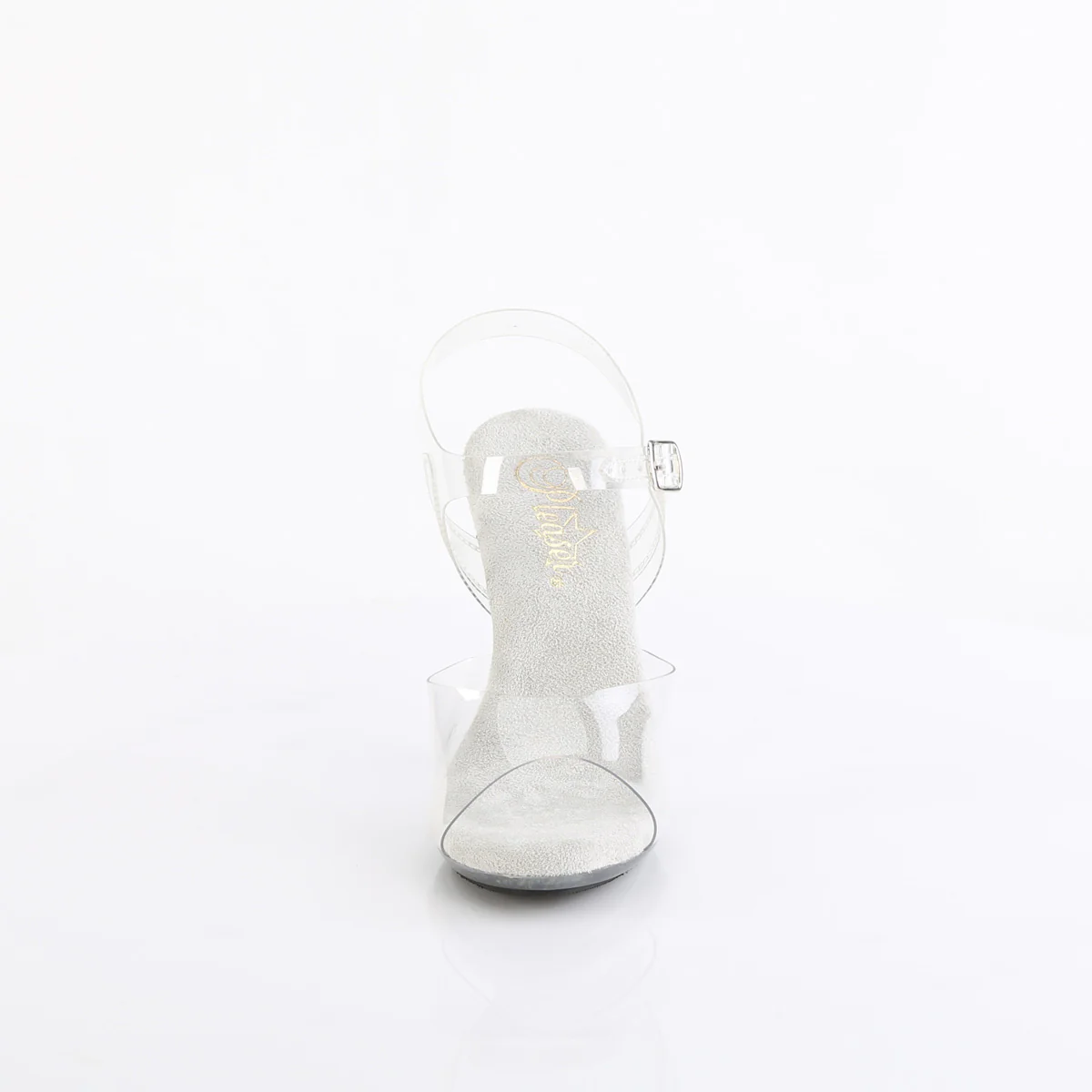 Clear 4.5 Inch Posing Shoes - Fabulicious CUPID-408 - Image 2