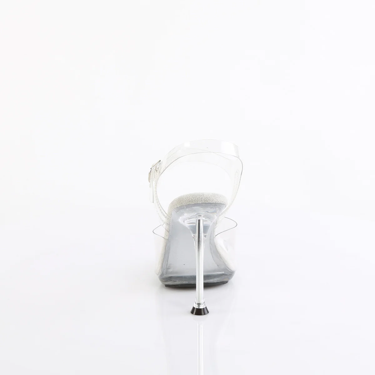 Clear 4.5 Inch Posing Shoes - Fabulicious CUPID-408 - Image 4