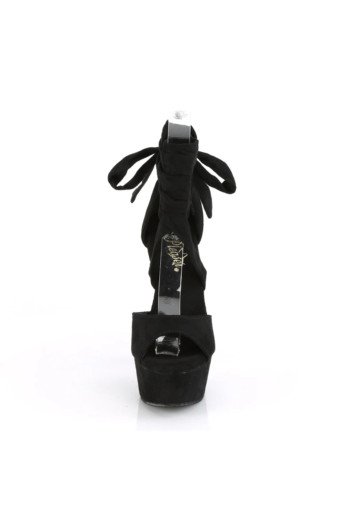 Black 6 Inch Strippers Platform Shoes - Pleaser DELIGHT-679 - Image 2