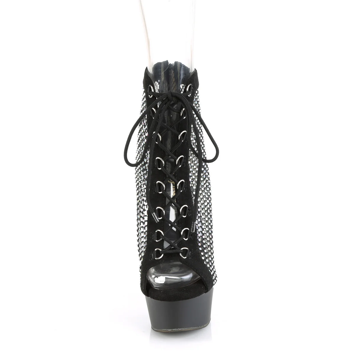 Black 6 Inch Sexy Platform Shoes -  Pleaser DELIGHT-600-33RM - Image 2