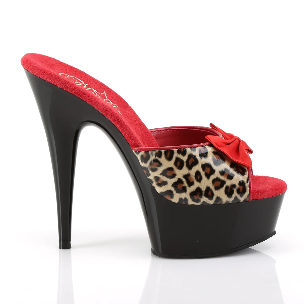 Tan 6 Inch Kinky Heels Platform Shoes - Pleaser DELIGHT-601-6 - Image 5