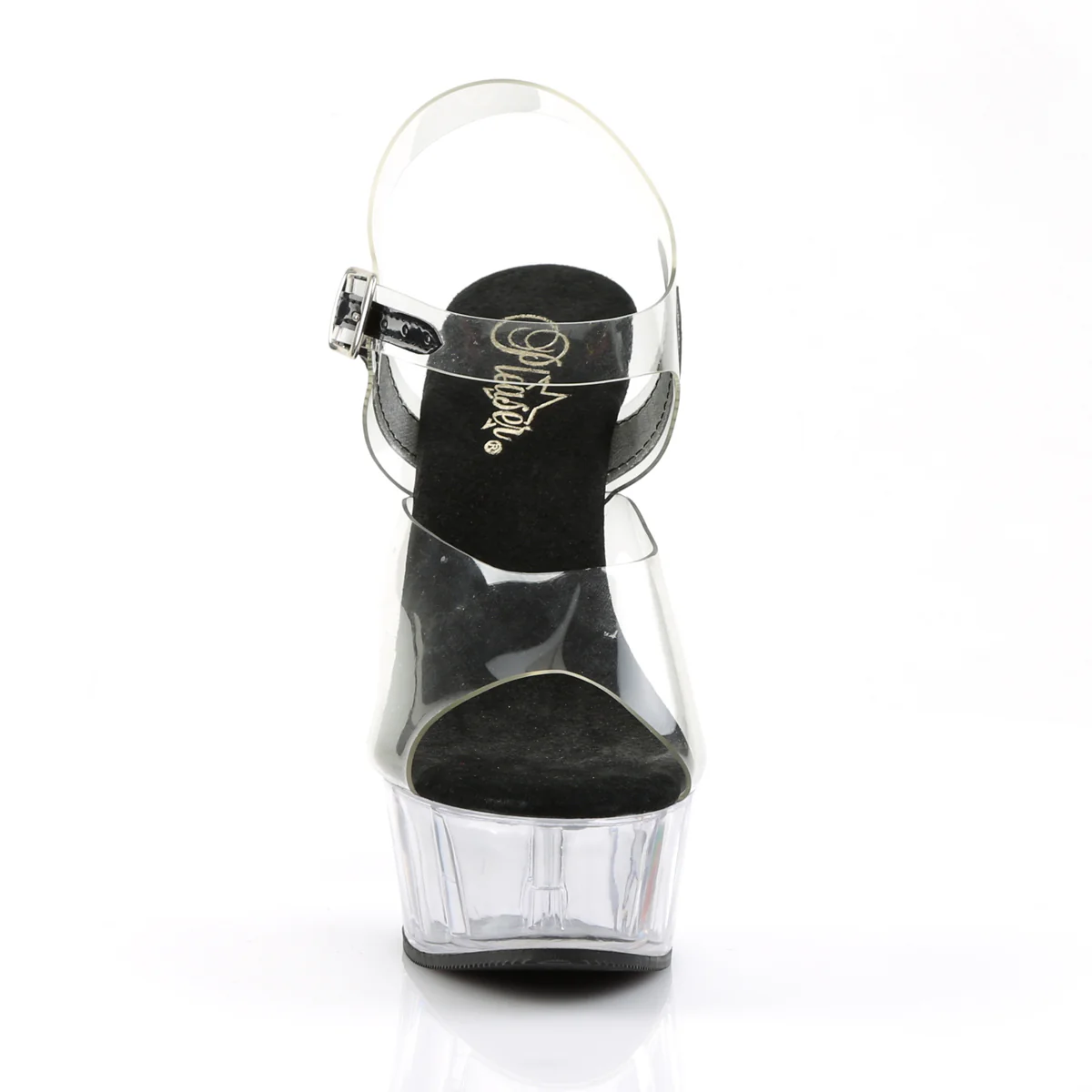 Clear 6 Inch Sexy Heels Platform Shoes - Pleaser DELIGHT-608 - Image 2