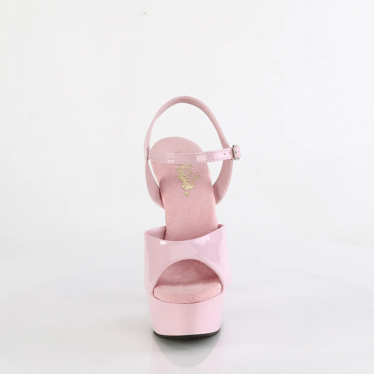 Baby Pink 6 Inch Pole Dance Platform Shoes -  Pleaser DELIGHT-609 - Image 2