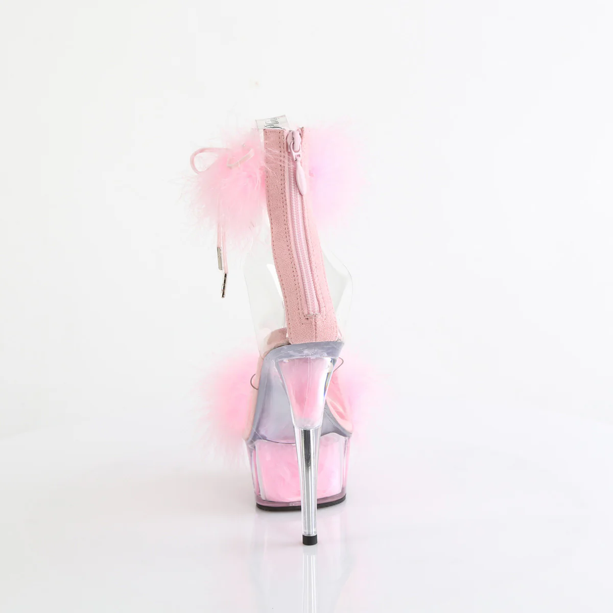 Baby Pink 6 Inch Pole Dance Platform Shoes - Pleaser DELIGHT-624F - Image 4