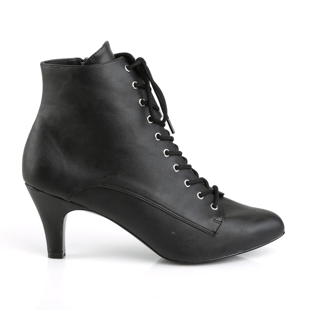 Black 3 Inch Sexy Boots - Pleaser Pink Label DIVINE-1020 - Image 5