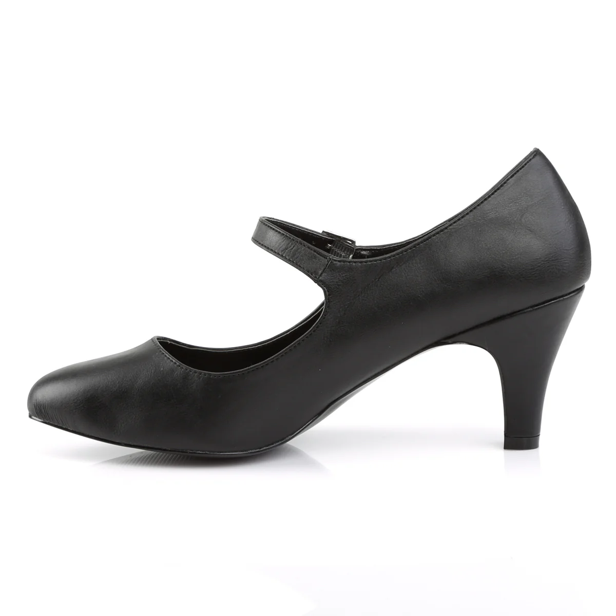 Black 3 Inch Sexy Ladies Heels - Pleaser Pink Label DIVINE-440 - Image 3