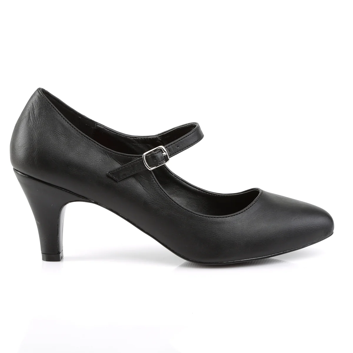Black 3 Inch Sexy Ladies Heels - Pleaser Pink Label DIVINE-440 - Image 5