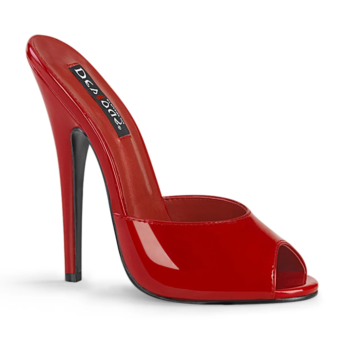 Red 6 Inch Fetish Heels - Devious DOMINA-101