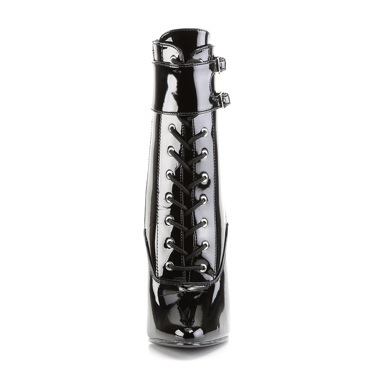 Black 6 Inch Fetish Heels -  Devious DOMINA-1023 - Image 2