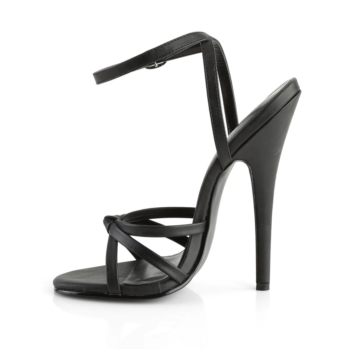 Black 6 Inch Fetish Heels - Devious DOMINA-108 - Image 3